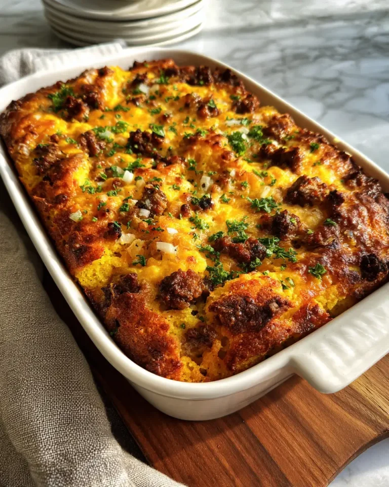 Hearty Cowboy Cornbread Casserole Recipe That Wins Every Time - Featured Image