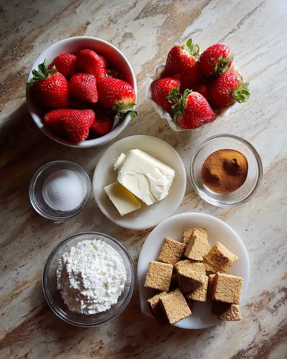 Ingredients for Deviled Strawberry Hearts: A Sweet and Spicy Twist for Your Taste Buds