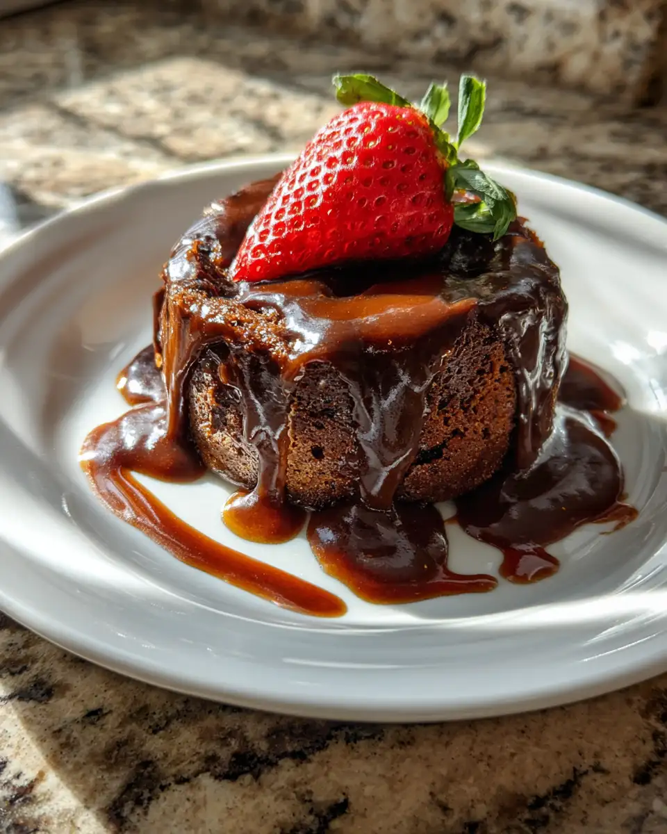 Final dish - Love-Struck Lava Mug Cake: A Molten Delight to Melt Your Heart