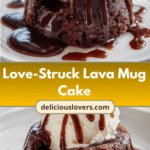 Love-Struck Lava Mug Cake: A Molten Delight to Melt Your Heart