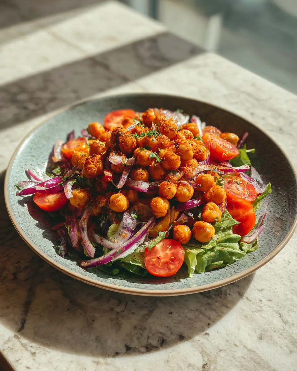 Final dish - Fresh and Flavorful Mediterranean Chickpea Salad Recipe