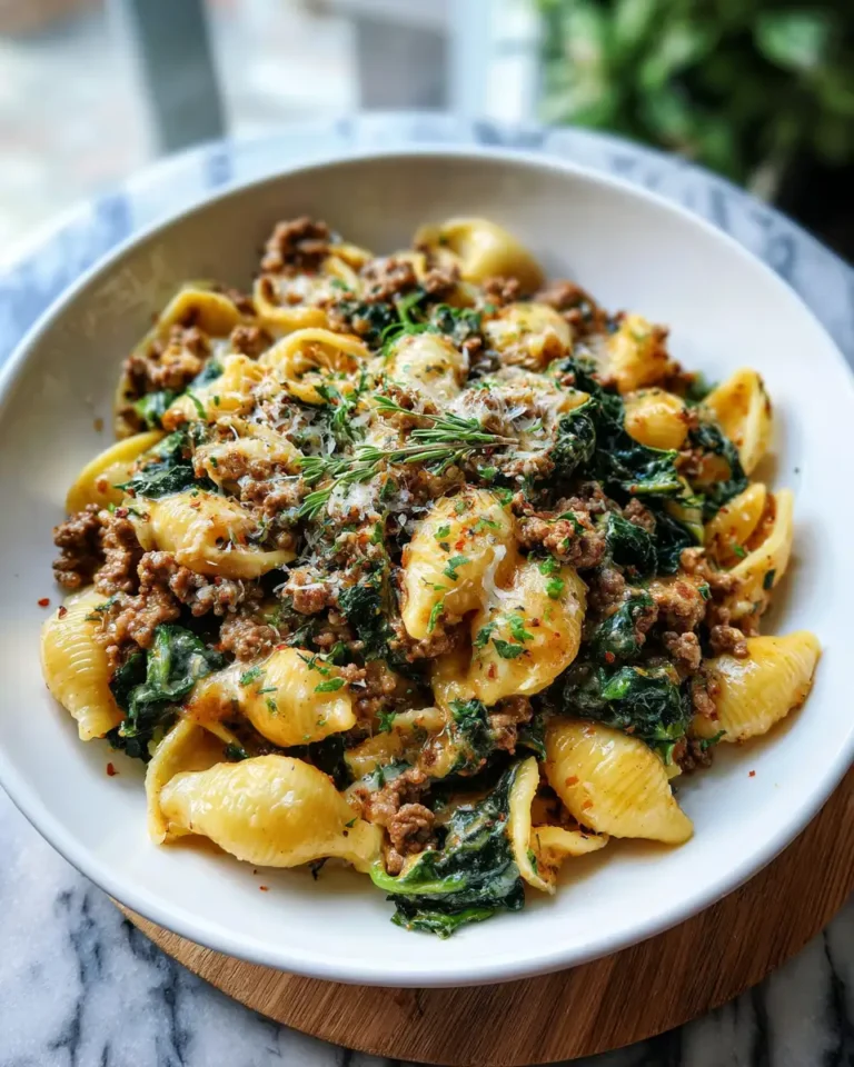 One-Pot Creamy Beef and Shells Recipe for Effortless Comfort Food - Featured Image