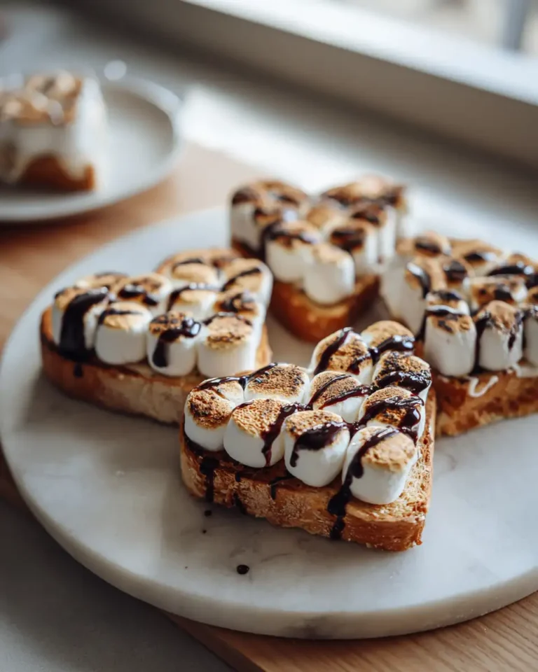 S'mores Heart Toast: A Sweet Twist on a Classic Treat - Featured Image