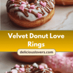 Velvet Donut Love Rings: A Sweet Affair to Remember